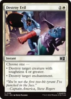 Destroy Evil (surge foil) - Marvel Super Heroes Commander