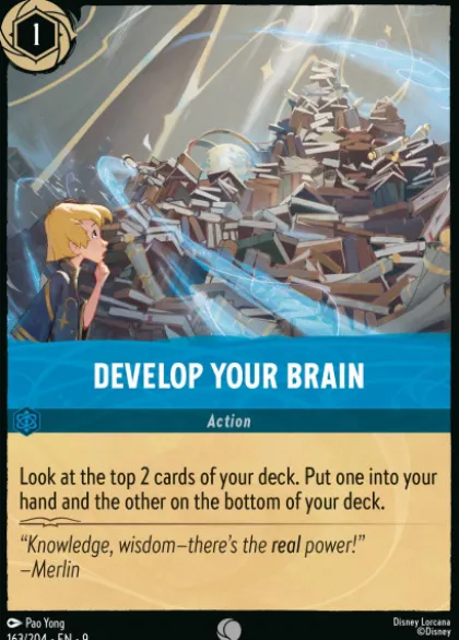 Develop Your Brain (foil) - Fabled