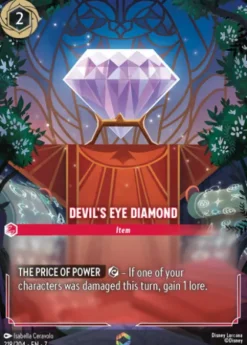 Devil's Eye Diamond (foil) (borderless) - Archazia’s Island