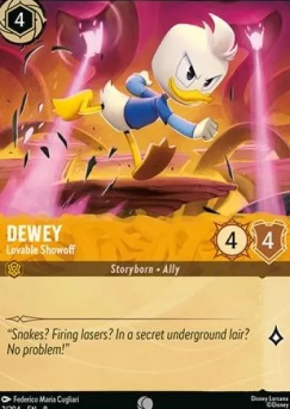 Dewey, Lovable Showoff (foil) - Reign of Jafar