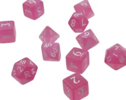 Dice Set Eclipse: Hot Pink (11-delig)