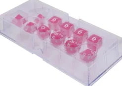 Dice Set Eclipse: Hot Pink (11-delig)