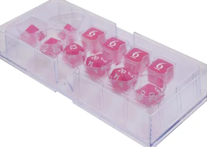 Dice Set Eclipse: Hot Pink (11-delig)
