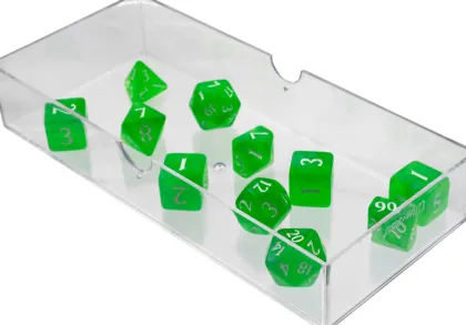 Dice Set Eclipse: Lime Green (11-delig)