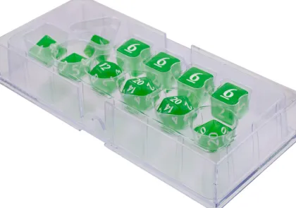 Dice Set Eclipse: Lime Green (11-delig)
