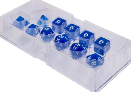 Dice Set Eclipse: Pacific Blue (11-delig)