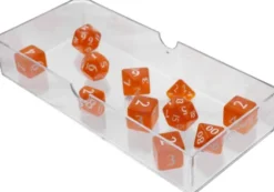 Dice Set Eclipse: Pumpkin Orange (11-delig)