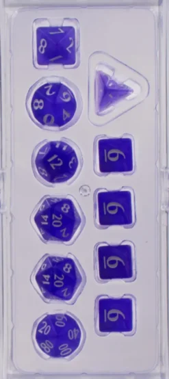 Dice Set Eclipse: Royal Purple (11-delig)
