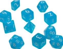 Dice Set Eclipse: Sky Blue (11-delig)