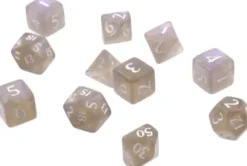 Dice Set Eclipse: Smoke Grey (11-delig)