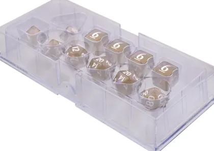 Dice Set Eclipse: Smoke Grey (11-delig)