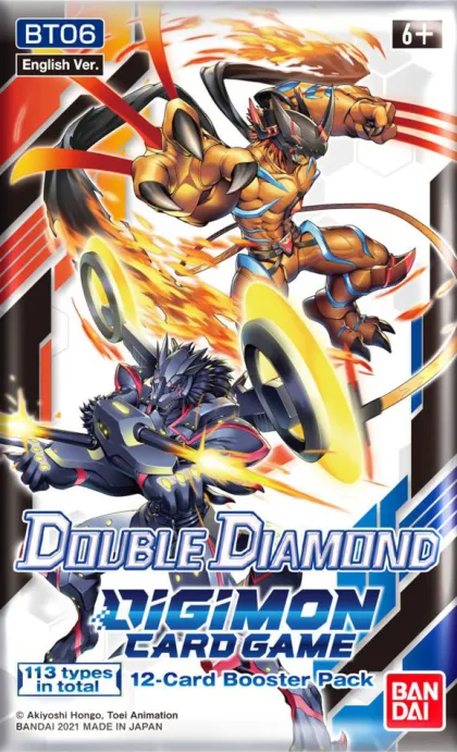 Digimon - Boosterbox Double Diamond (24 boosters - incl. 2 box toppers)