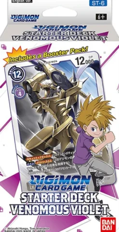 Digimon: Great Legends Starter Deck - Venomous Violet