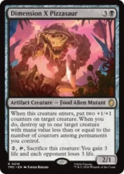 Dimension X Pizzasaur - Teenage Mutant Ninja Turtles Eternal-Legal