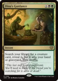 Dina's Guidance (foil) - Secrets of Strixhaven
