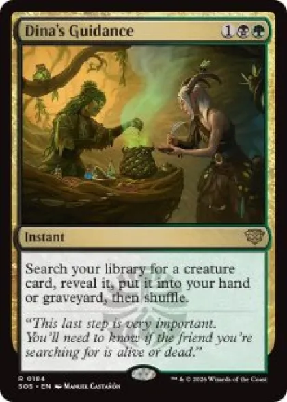 Dina's Guidance (foil) - Secrets of Strixhaven