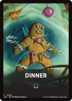 Dinner Front Card - Foundations Jumpstart