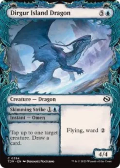Dirgur Island Dragon (showcase) - Tarkir: Dragonstorm Varianten