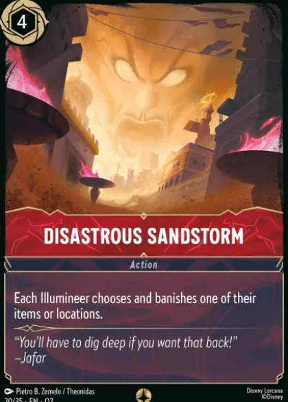 Disastrous Sandstorm - Illumineer's Quest: Palace Heist