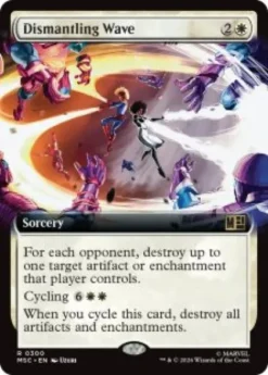 Dismantling Wave (extended art) - Marvel Super Heroes Commander Varianten