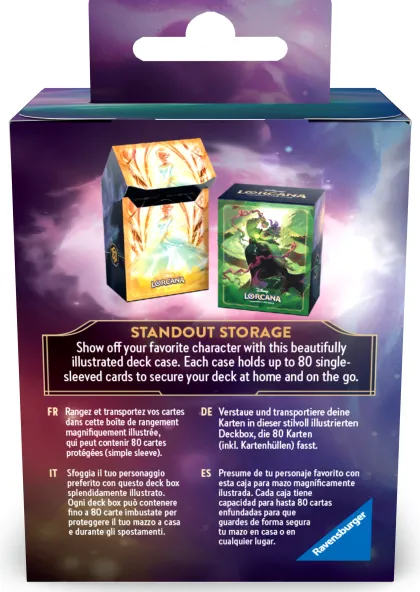 Disney Lorcana - Archazia's Island 80 Card Deckbox: Cinderella