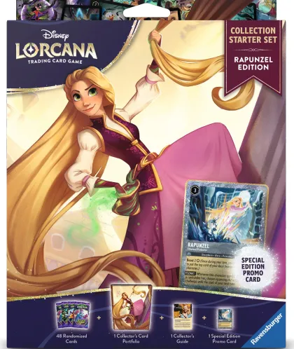 Disney Lorcana - Attack of the Vine! Collection Starter Set: Rapunzel (portfolio 2x2 pagina's)