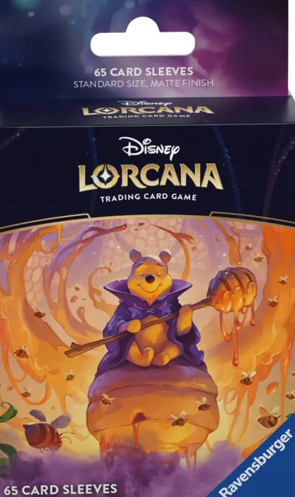 Disney Lorcana - Azurite Sea Card Sleeves: Winnie the Pooh (65 stuks)