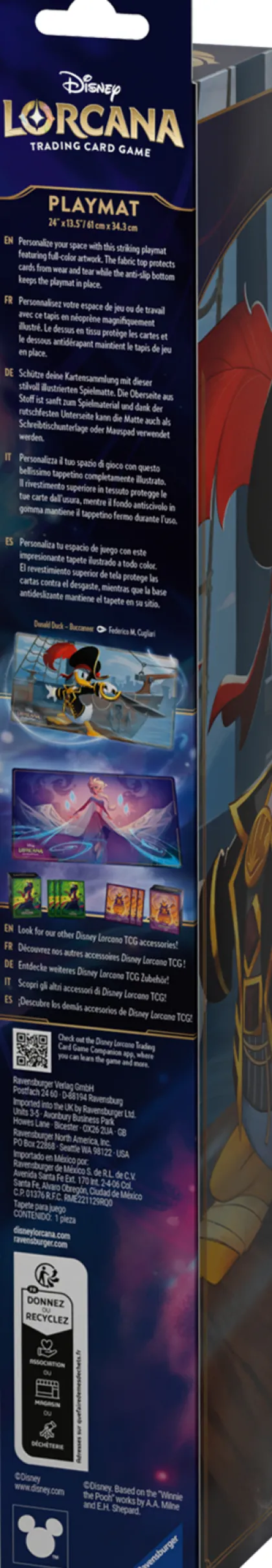 Disney Lorcana - Azurite Sea Playmat: Donald Duck