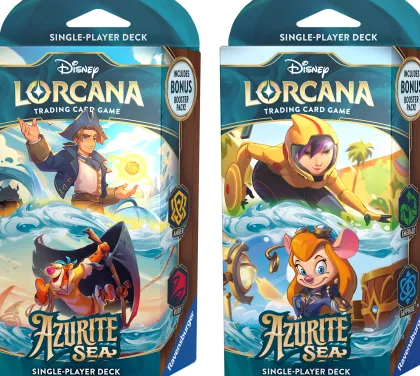 Disney Lorcana - Azurite Sea Starter Deck (set van 2 inclusief 2 boosters)