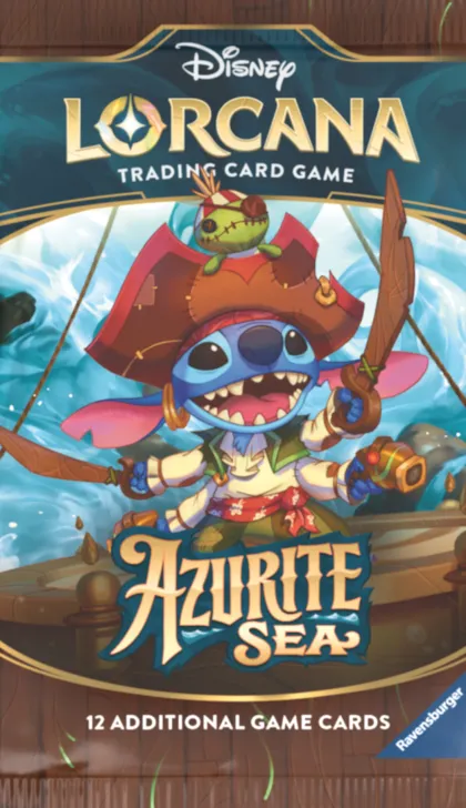 Disney Lorcana - Azurite Sea Starter Deck: Go Go Tomago & Gadget Hackwrench (inclusief booster)