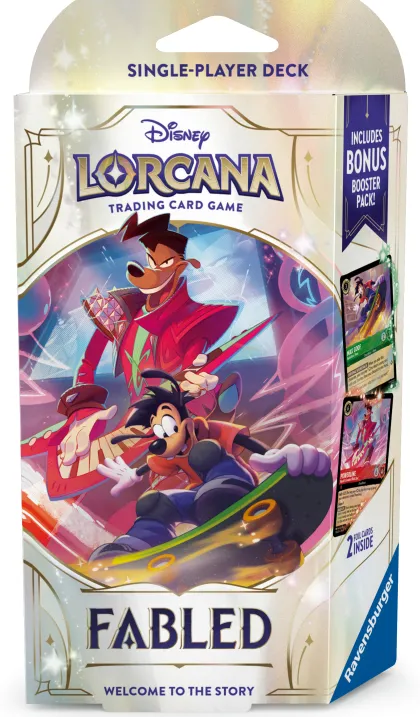 Disney Lorcana - Fabled Starter Deck: Powerline & Max Goof (inclusief booster)