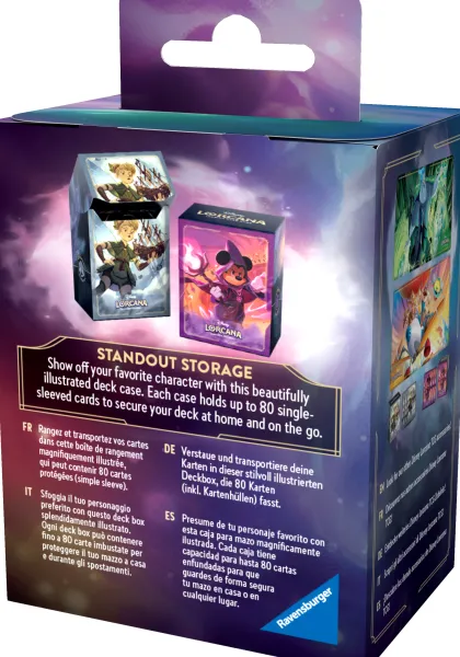 Disney Lorcana - Reign of Jafar 80 Card Deckbox: Mickey Mouse