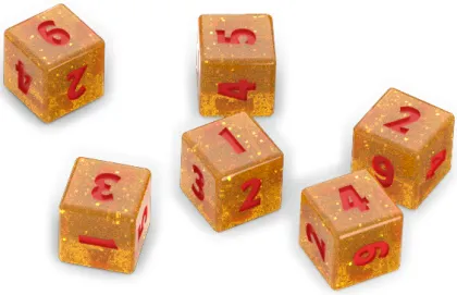 Disney Lorcana - Reign of Jafar Damage Counter Dice (6 stuks)