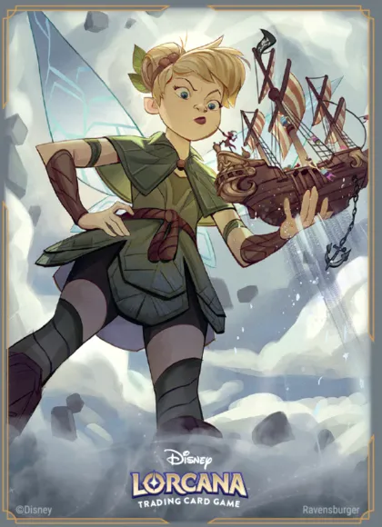 Disney Lorcana - Reign of Jafar Card Sleeves: Tinkerbell (65 stuks)