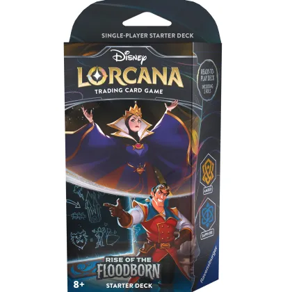 Disney Lorcana - Rise of the Floodborn Starter Deck: The Queen & Gaston (inclusief booster)