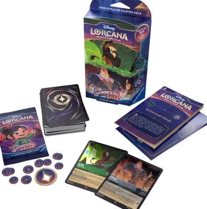 Disney Lorcana - Shimmering Skies Starter Deck (set van 2 inclusief 2 boosters)