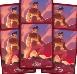 Disney Lorcana - Shimmering Skies Card Sleeves: Aladdin (65 stuks)