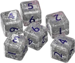 Disney Lorcana - Shimmering Skies Damage Counter Dice (6 stuks)