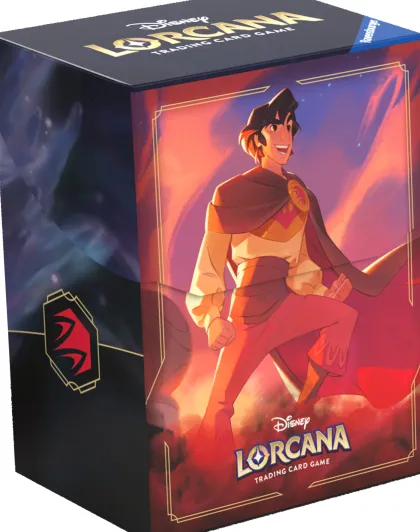 Disney Lorcana - Shimmering Skies 80 Card Deckbox: Aladdin