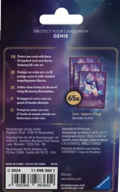 Disney Lorcana - Ursula's Return Card Sleeves: Genie (65 stuks)
