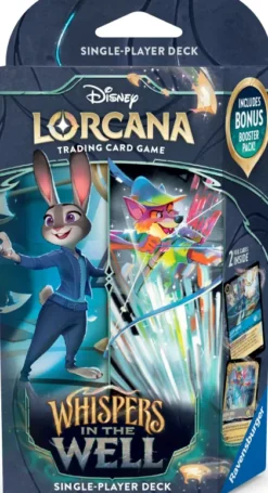 Disney Lorcana - Whispers in the Well Starter Deck (set van 2 inclusief 2 boosters)