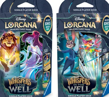Disney Lorcana - Whispers in the Well Starter Deck (set van 2 inclusief 2 boosters)