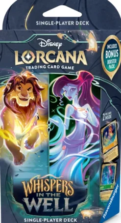 Disney Lorcana - Whispers in the Well Starter Deck (set van 2 inclusief 2 boosters)