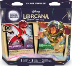 Disney Lorcana - Wilds Unknown 2-Player Starter Set: Mrs. Incredible & Buzz Lightyear