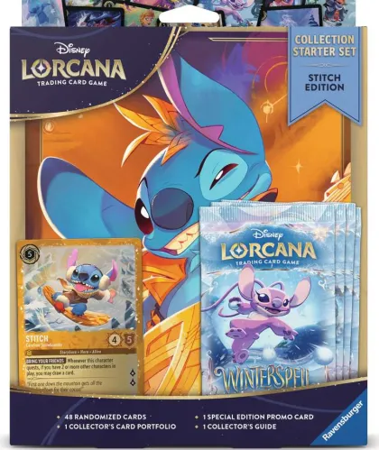 Disney Lorcana - Winterspell Collection Starter Set: Stitch (portfolio 2x2 pagina's)