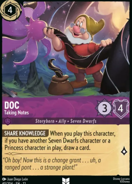 Doc, Taking Notes (foil) - Wilds Unknown