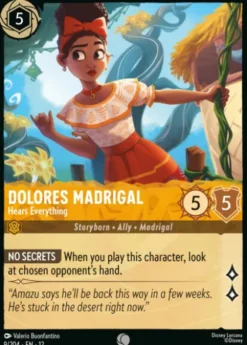 Dolores Madrigal, Hears Everything (foil) - Wilds Unknown