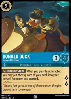 Donald Duck, Focused Flatfoot (foil) - Shimmering Skies
