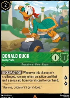 Donald Duck, Lively Pirate - Archazia's island