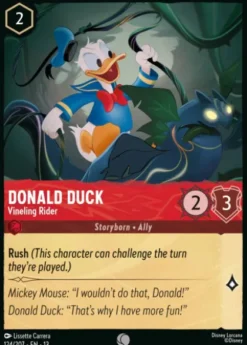 Donald Duck, Vineling Rider - Attack of the Vine
